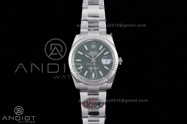 DateJust 41 126334 904L SS VF 1:1 Best Edition Gre...