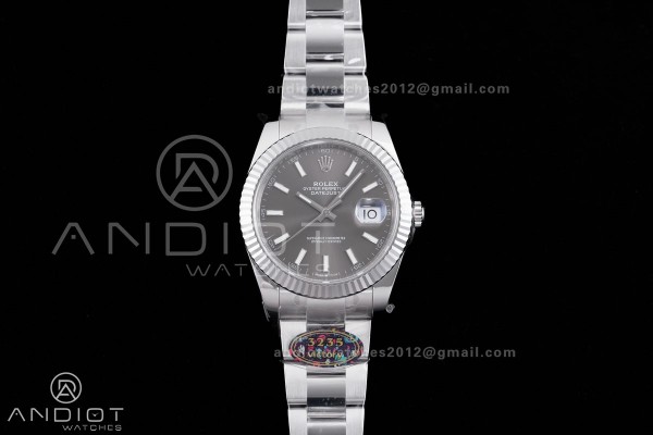 DateJust 41 126334 904L SS VF 1:1 Best Edition Gra...