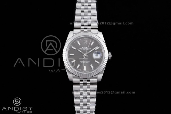 DateJust 41 126334 904L SS VF 1:1 Best Edition Gra...