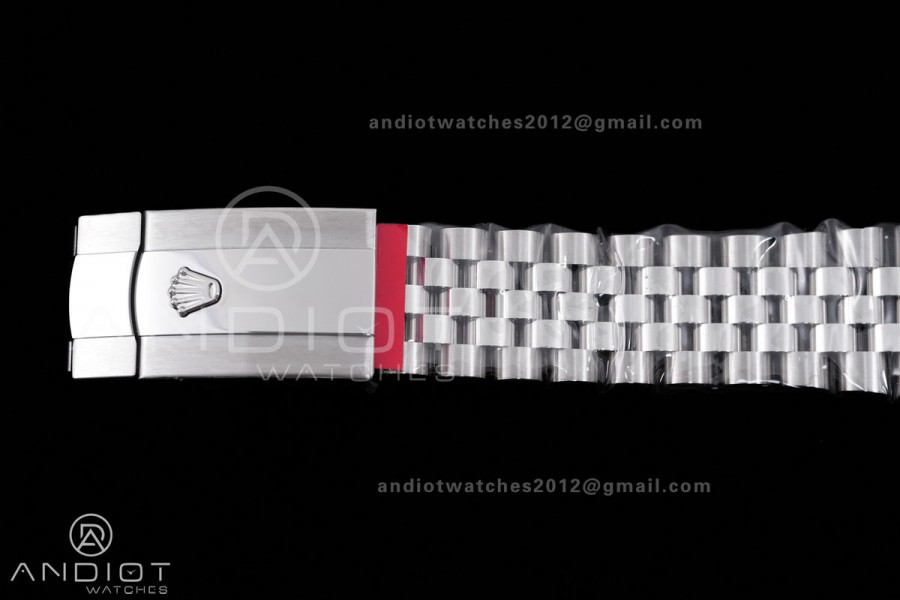 DateJust 41 126334 904L SS VF 1:1 Best Edition Gray Stick Dial on Jubilee Bracelet DD3235