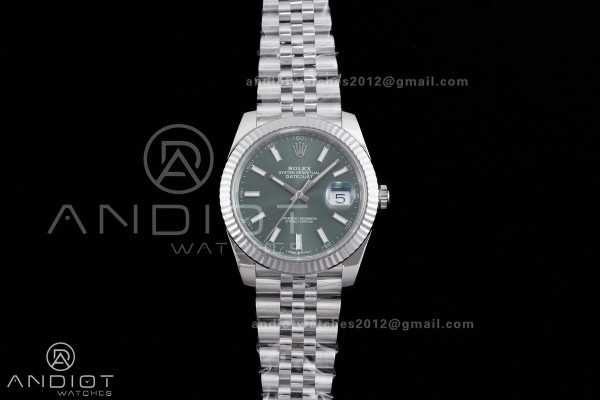 DateJust 41 126334 904L SS VF 1:1 Best Edition Gre...