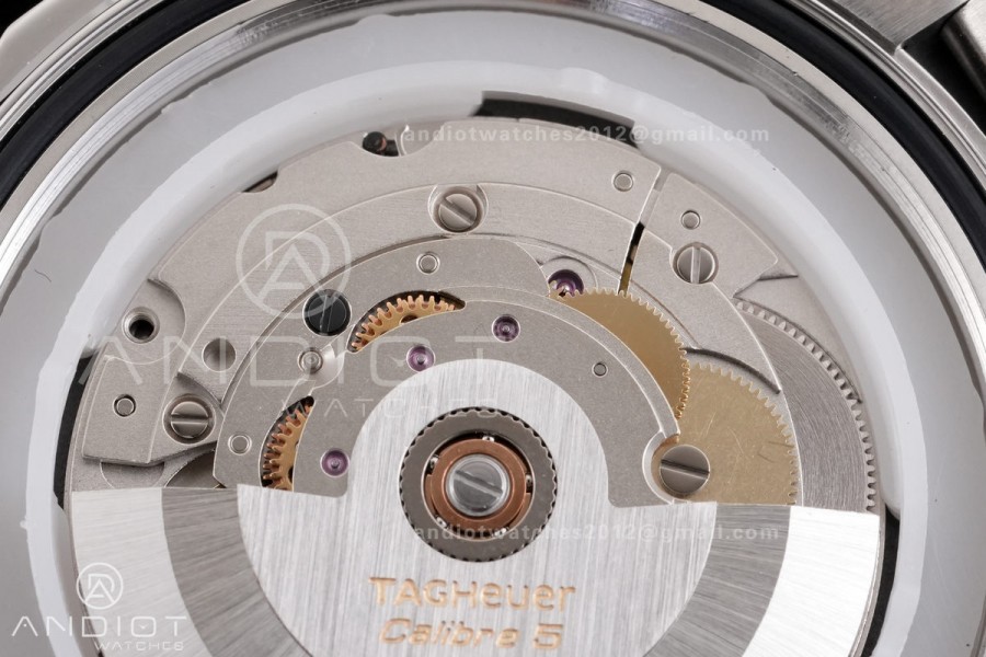 Aquaracer Caliber 5 41mm SS/SS Blue Original Factory SW200