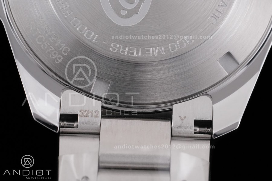 Aquaracer Caliber 5 41mm SS/SS Blue Original Factory SW200