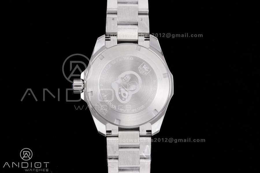 Aquaracer Caliber 5 41mm SS/SS Blue Original Factory SW200