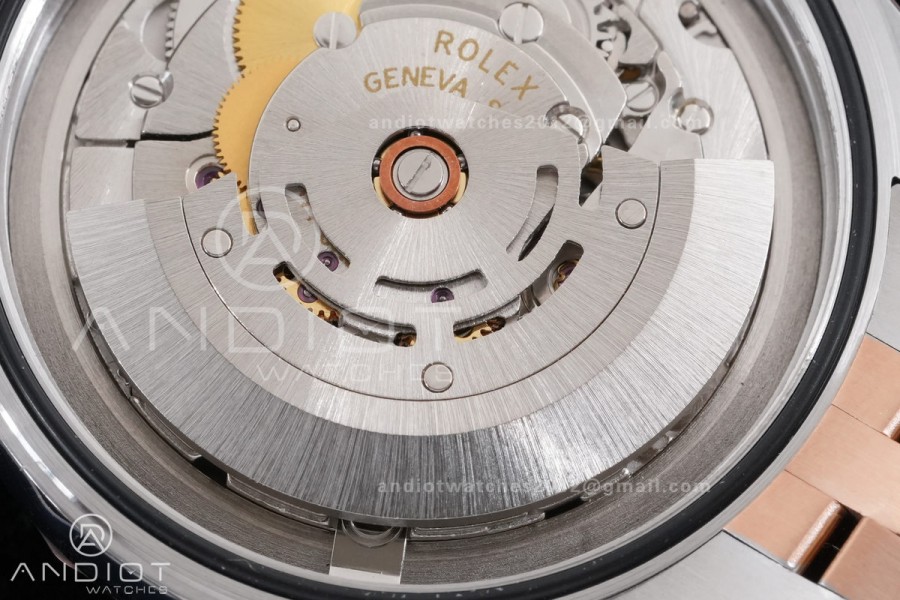  DateJust 36 126231 GSF 1:1 Best Edition Brown Stick Dial on SS/RG Jubilee Bracelet A3235