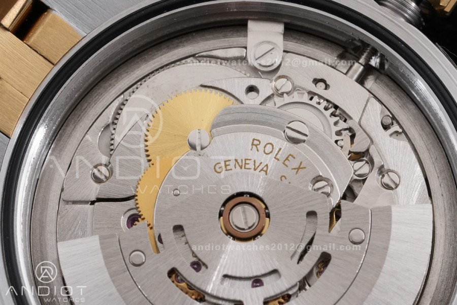 DateJust 36 SS/YG 126233 GSF 1:1 Best Edition YG Textured Stick Dial on Jubilee Bracelet A3235