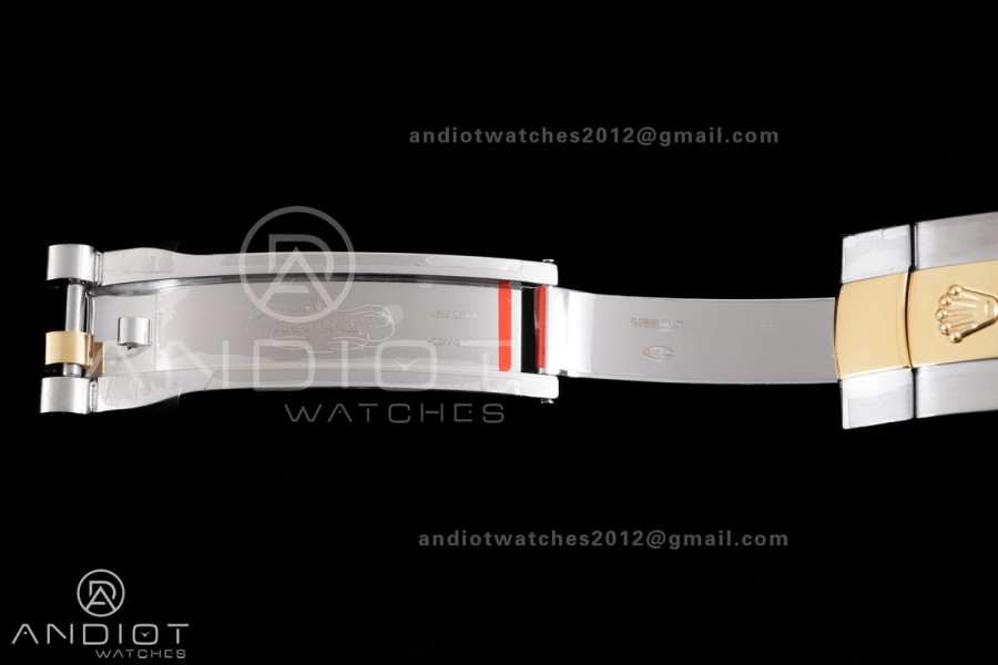 DateJust 36 SS/YG 126233 GSF 1:1 Best Edition YG Textured Stick Dial on Jubilee Bracelet A3235