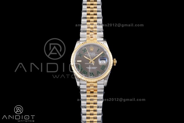 DateJust 36 SS/YG 126233 GSF 1:1 Best Edition Gray...