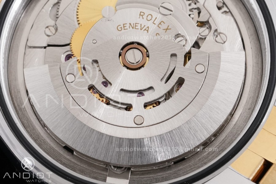 DateJust 36 SS/YG 126233 GSF 1:1 Best Edition Gray Dial Green Roman on Jubilee Bracelet A3235