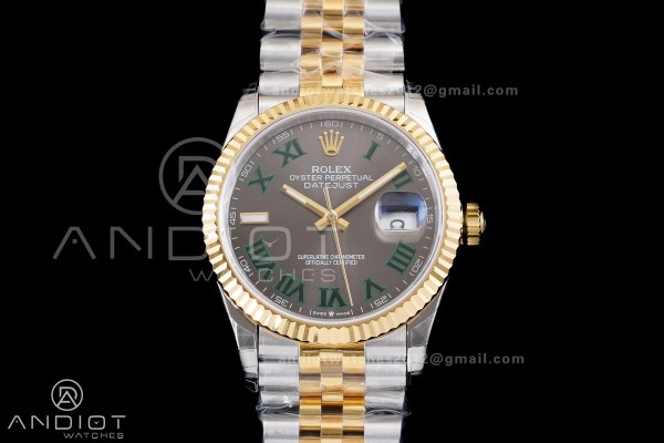 DateJust 36 SS/YG 126233 GSF 1:1 Best Edition Gray...