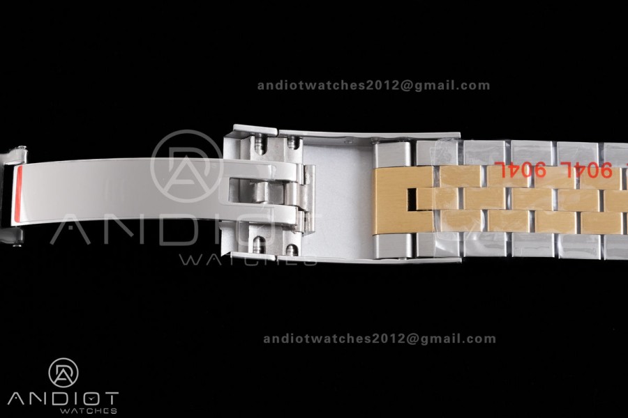 DateJust 36 SS/YG 126233 GSF 1:1 Best Edition Green Roman Diamonds Dial on Jubilee Bracelet A3235