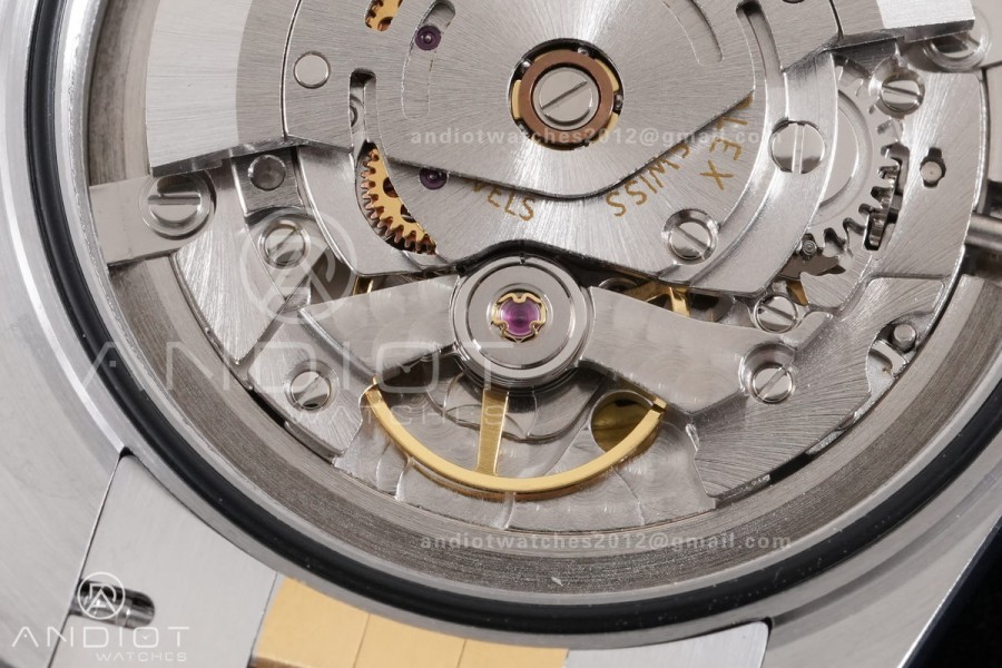 DateJust 36 SS/YG 126233 GSF 1:1 Best Edition Black Diamond Dial on Jubilee Bracelet A3235