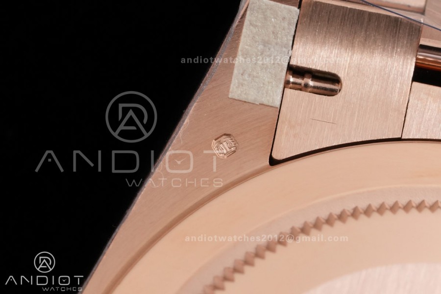 Day Date 40 RG 228235 RCF 1:1 Best Edition Brown Roman Dial on President Bracelet VR3255 (211g)