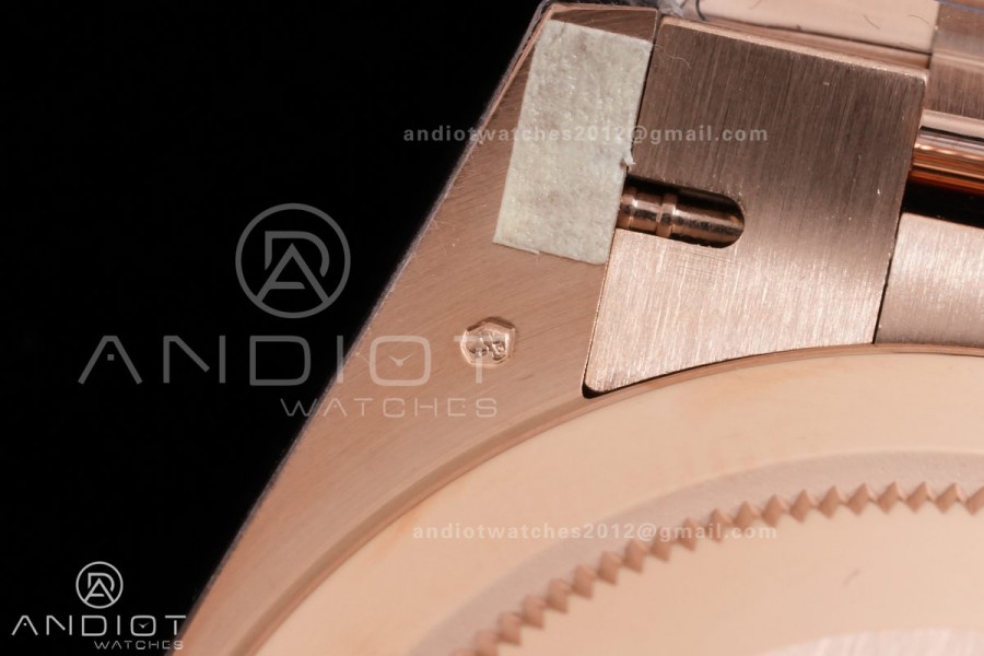 Day Date 40 RG 228235 RCF 1:1 Best Edition Brown Roman Dial on President Bracelet VR3255 (211g)