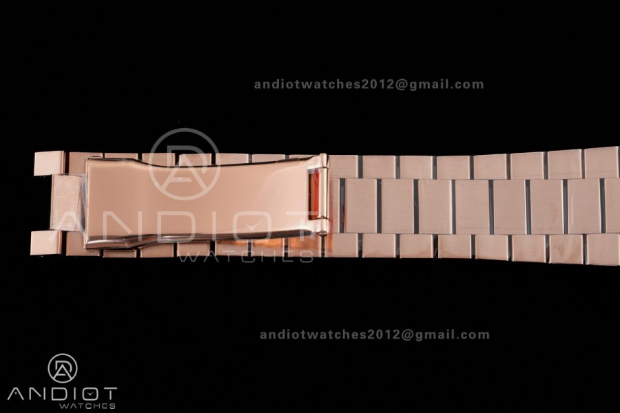 Day Date 40 RG 228235 RCF 1:1 Best Edition Brown Roman Dial on President Bracelet VR3255 (211g)