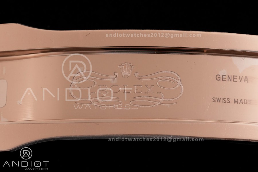 Day Date 40 RG 228235 RCF 1:1 Best Edition Brown Roman Dial on President Bracelet VR3255 (211g)