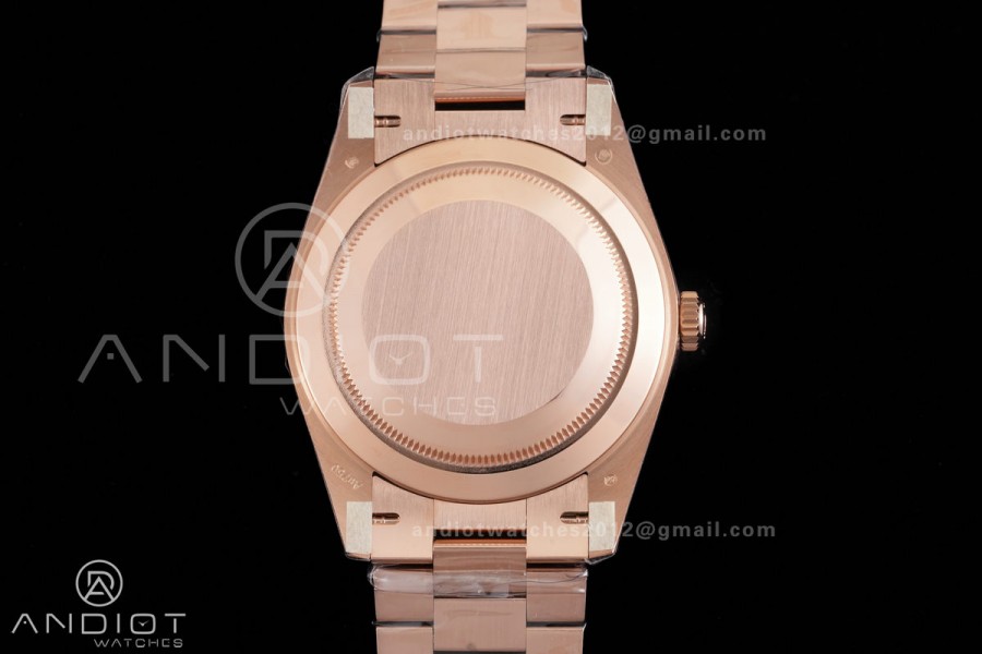 Day Date 40 RG 228235 RCF 1:1 Best Edition Brown Roman Dial on President Bracelet VR3255 (211g)