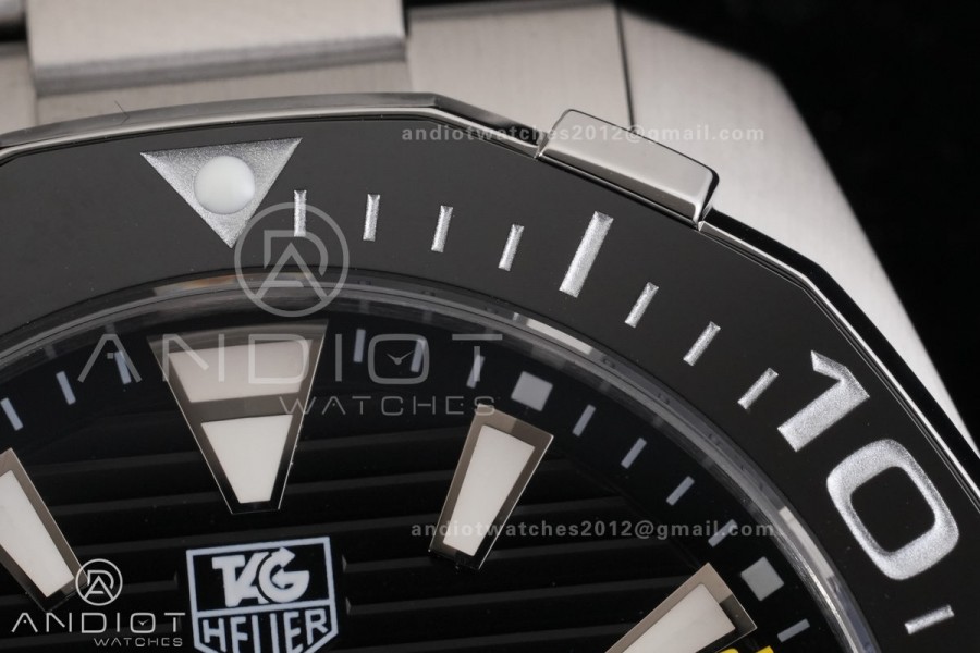 Aquaracer Caliber 5 41mm SS/SS Black Original Factory SW200