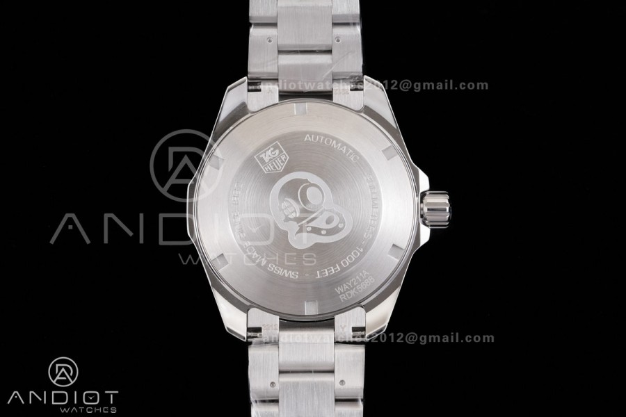 Aquaracer Caliber 5 41mm SS/SS Black Original Factory SW200