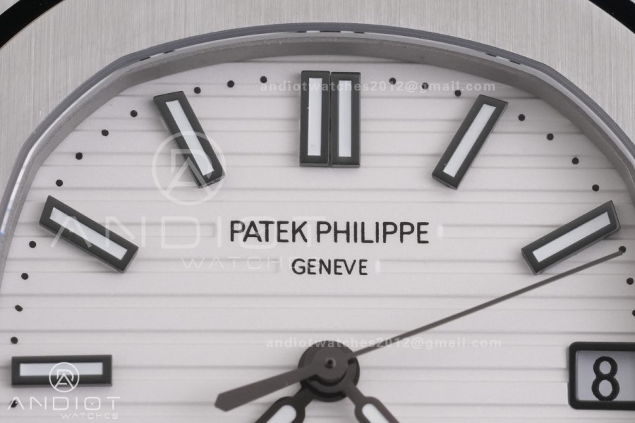 Nautilus 5711 DDF 1:1 Best Edition White Dial on SS Bracelet DD330 Super Clone