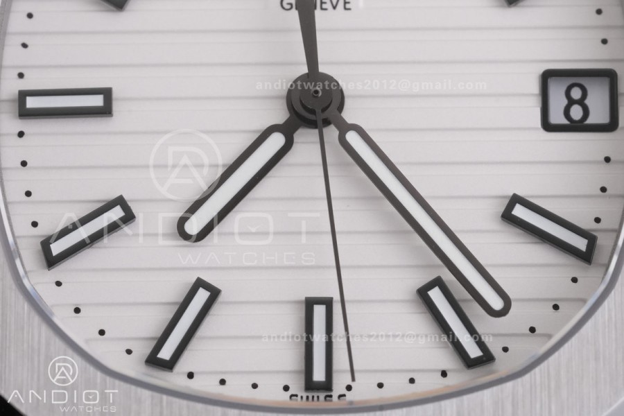 Nautilus 5711 DDF 1:1 Best Edition White Dial on SS Bracelet DD330 Super Clone