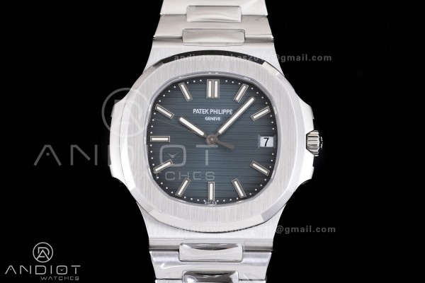 Nautilus 5711 DDF 1:1 Best Edition 2018 Blue Dial on SS Bracelet DD330 Super Clone