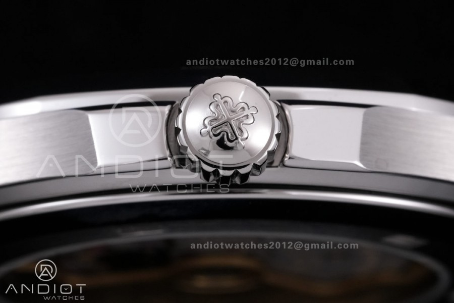 Aquanaut 5167 SS BBF 1:1 Best Edition Gray Dial on Orange Rubber Strap DD324 Super Clone