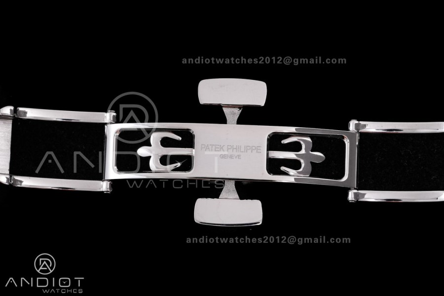 Aquanaut 5167 SS BBF 1:1 Best Edition Gray Dial on Orange Rubber Strap DD324 Super Clone