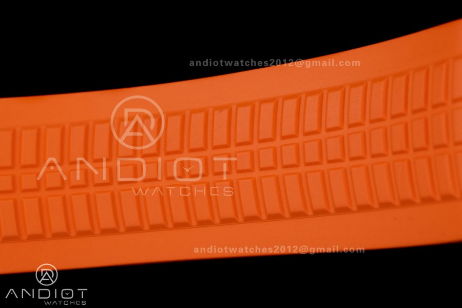 Aquanaut 5167 SS BBF 1:1 Best Edition Gray Dial on Orange Rubber Strap DD324 Super Clone