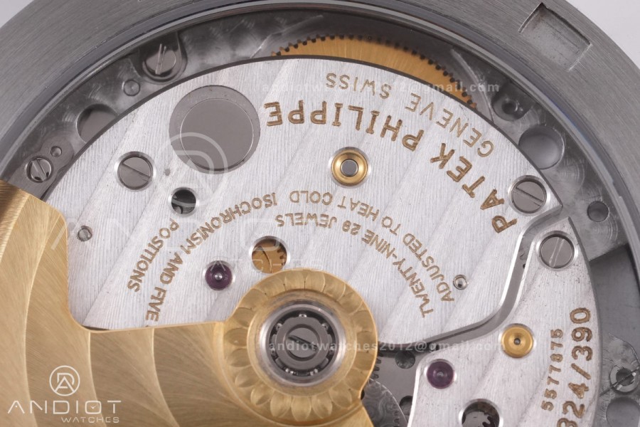 Aquanaut 5167 SS BBF 1:1 Best Edition Gray Dial on Orange Rubber Strap DD324 Super Clone