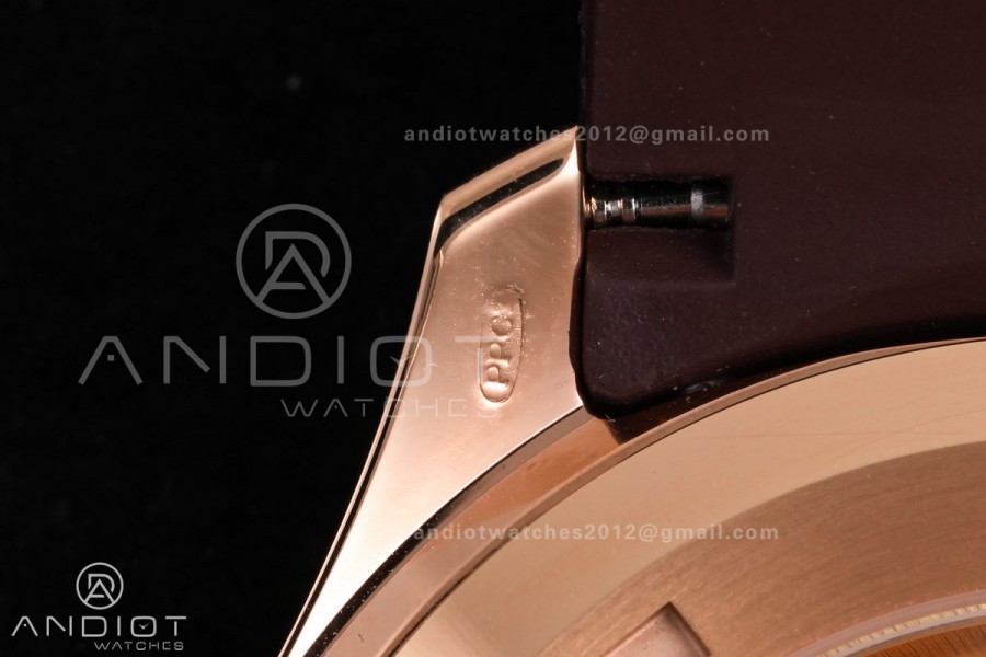 Aquanaut 5167 RG BBF 1:1 Best Edition Brown Dial on Brown Rubber Strap DD324 Super Clone