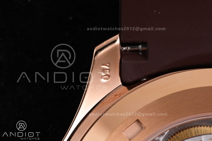 Aquanaut 5167 RG BBF 1:1 Best Edition Brown Dial on Brown Rubber Strap DD324 Super Clone