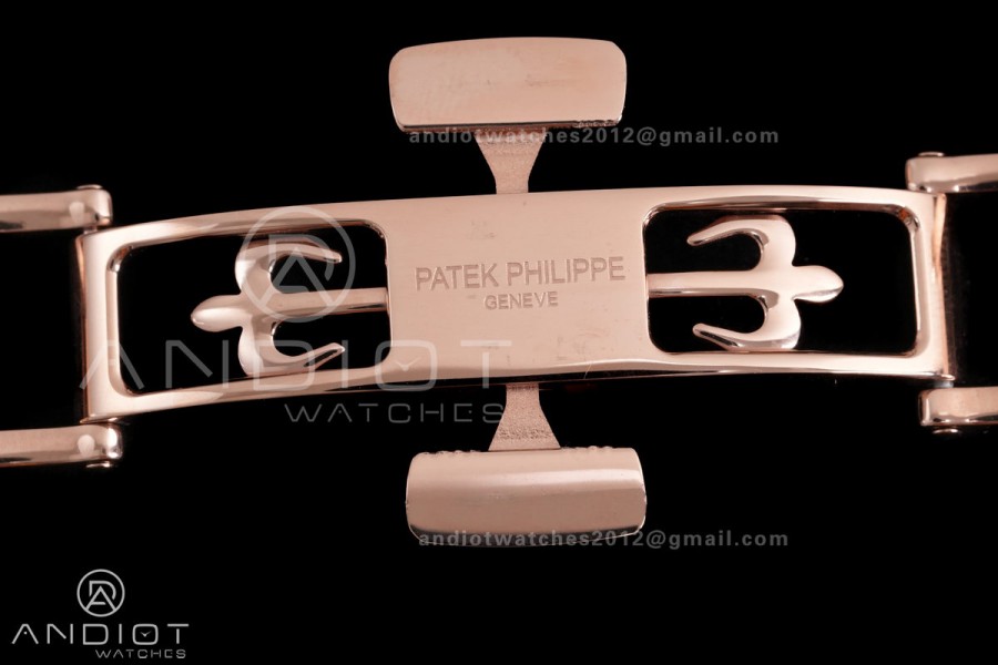 Aquanaut 5167 RG BBF 1:1 Best Edition Brown Dial on Brown Rubber Strap DD324 Super Clone