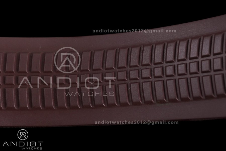 Aquanaut 5167 RG BBF 1:1 Best Edition Brown Dial on Brown Rubber Strap DD324 Super Clone