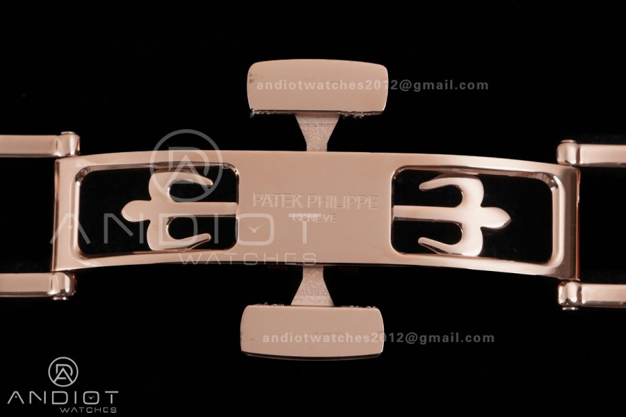 Aquanaut 5167 RG BBF 1:1 Best Edition Brown Dial on Orange Rubber Strap DD324 Super Clone