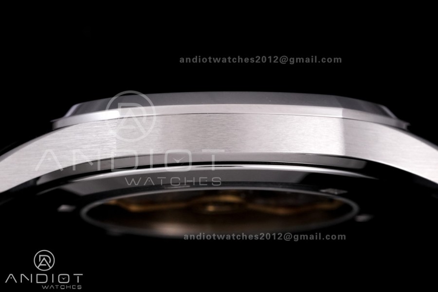 Aquanaut 5167 SS BBF 1:1 Best Edition Gray Dial on Black Rubber Strap DD324 Super Clone