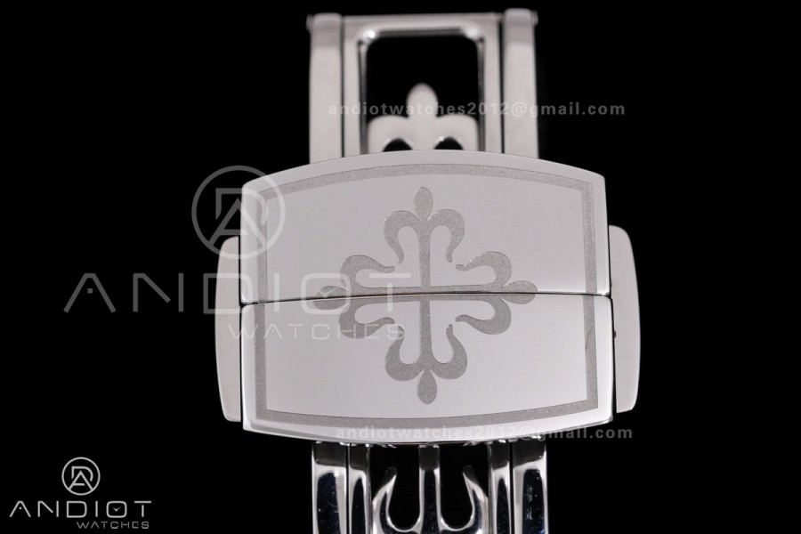 Aquanaut 5167 SS BBF 1:1 Best Edition Gray Dial on Black Rubber Strap DD324 Super Clone