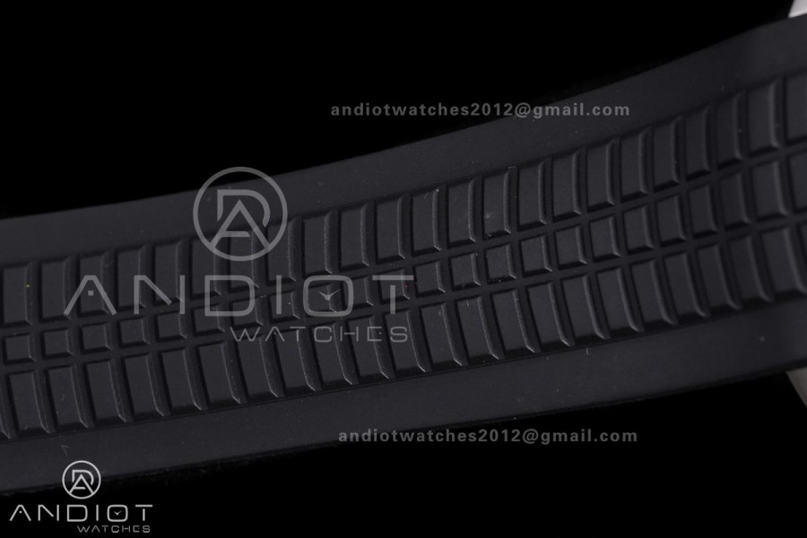 Aquanaut 5167 SS BBF 1:1 Best Edition Gray Dial on Black Rubber Strap DD324 Super Clone