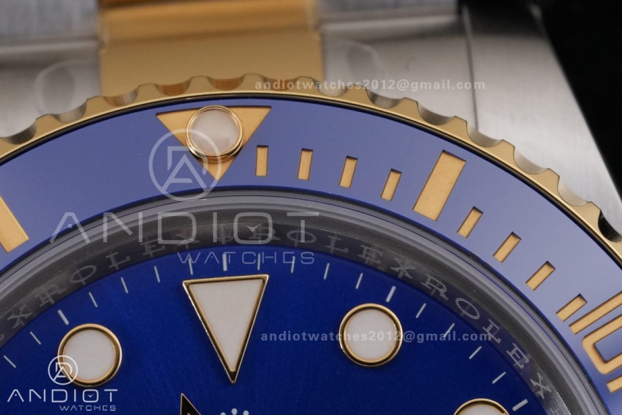 Submariner 126613LB RCF 1:1 Best Edition Blue Dial On SS/YG Bracelet SH3235 Gain Weight （176g）	