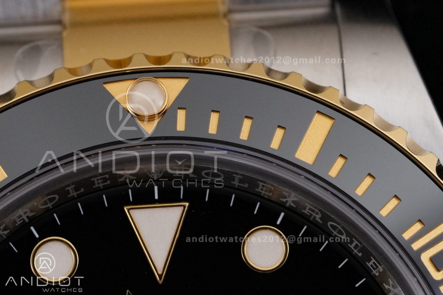 Submariner 126613LN  RCF 1:1 Best Edition Black Dial On SS/YG Bracelet SH3235 Gain Weight （176g）