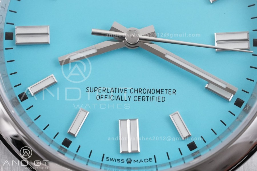 Oyster Perpetual 126000 36mm RCF 1:1 Best Edition 904L Steel Tiffany Blue Dial VR3230