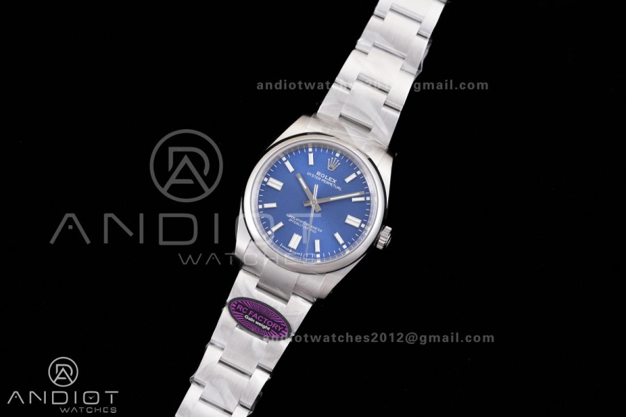 Oyster Perpetual 126000 36mm RCF 1:1 Best Edition 904L Steel Blue Dial VR3230