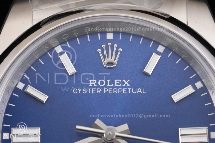 Oyster Perpetual 126000 36mm RCF 1:1 Best Edition 904L Steel Blue Dial VR3230