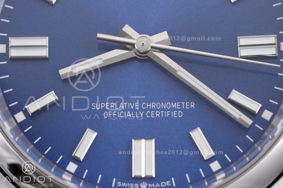 Oyster Perpetual 126000 36mm RCF 1:1 Best Edition 904L Steel Blue Dial VR3230