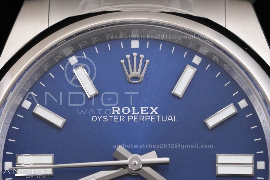 Oyster Perpetual 124300 41mm RCF 1:1 Best Edition 904L Steel Blue Dial VR3230