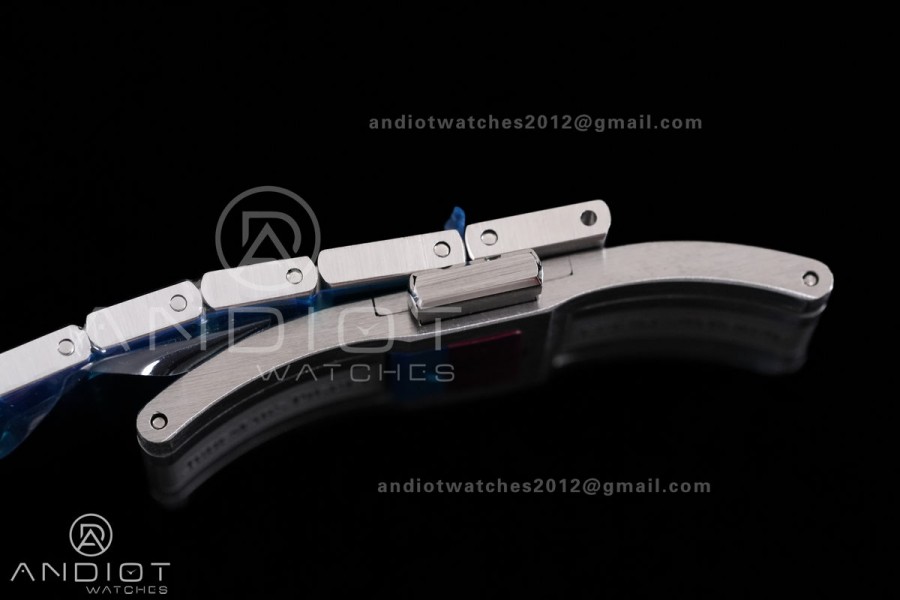 Royal Oak 15510 SS TOP 1:1 Best Edition Grey Dial on SS Bracelet SA4302 Super Clone