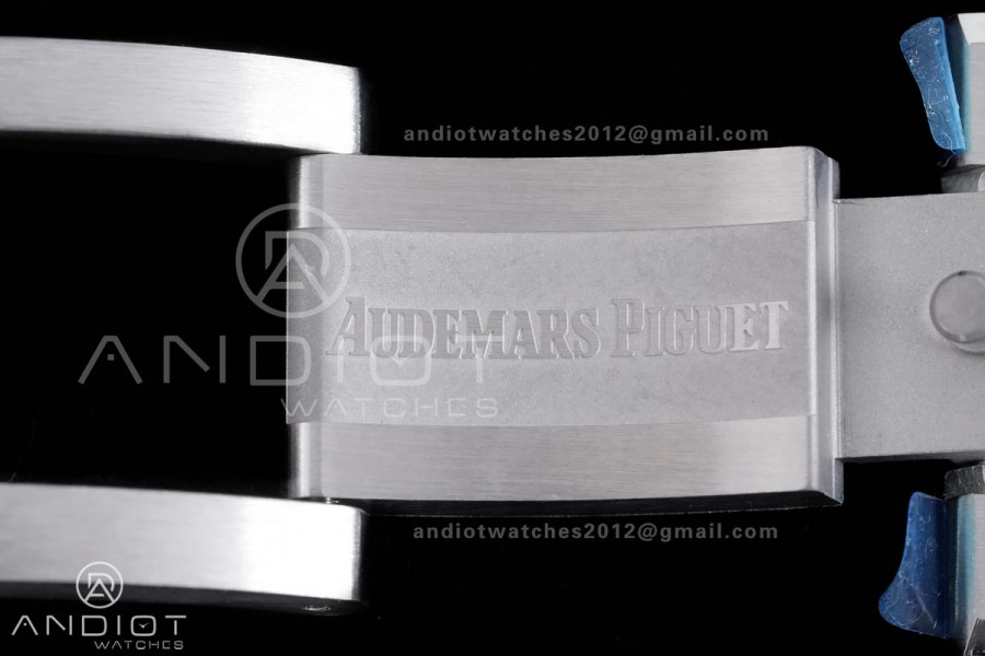 Royal Oak Chrono 26240 SS TOP 1:1 Best Edition Silver Dial on SS Bracelet DD4401 Super Clone