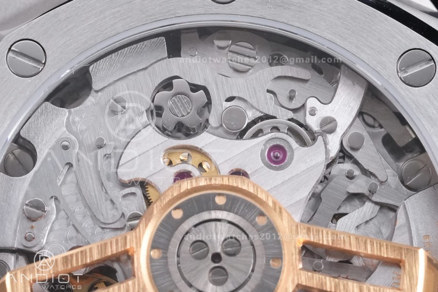 Royal Oak Chrono 26240 SS TOP 1:1 Best Edition Silver Dial on SS Bracelet DD4401 Super Clone