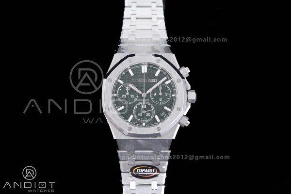 Royal Oak Chrono 26240 SS TOP 1:1 Best Edition Gre...