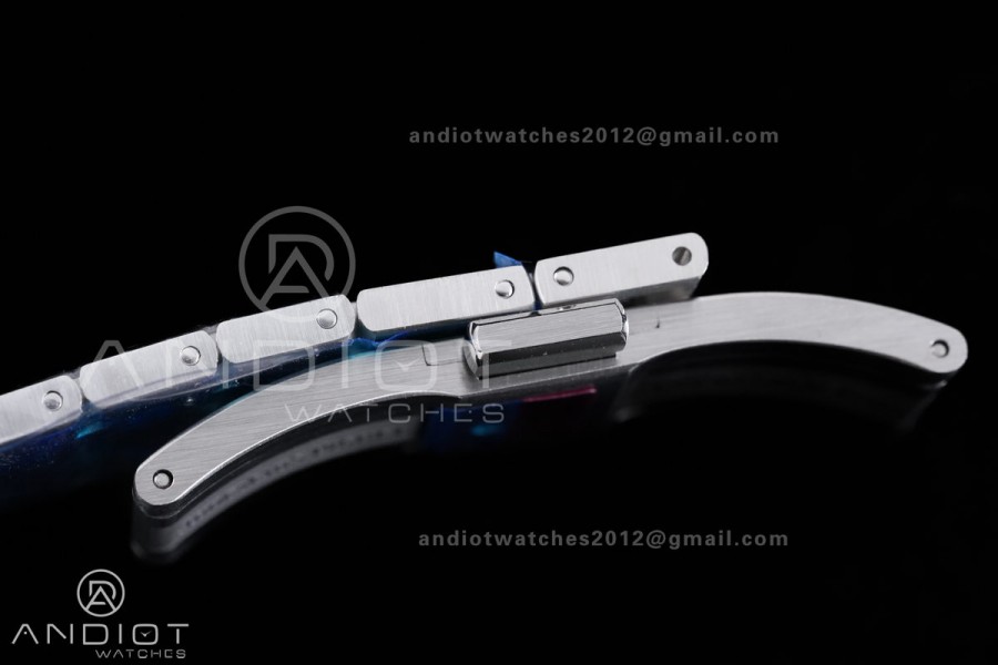 Royal Oak Chrono 26240 SS TOP 1:1 Best Edition Green Dial on SS Bracelet DD4401 Super Clone